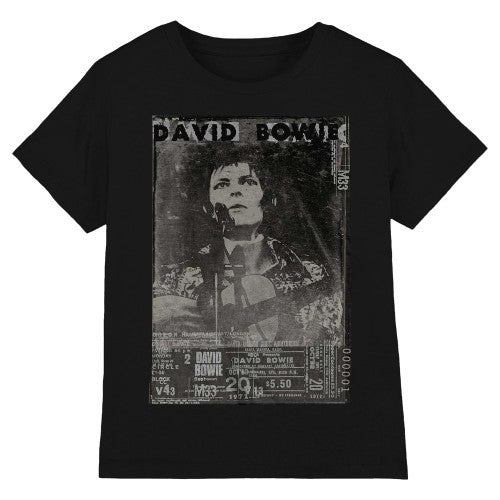 Front - David Bowie Unisex Adult Ziggy T-Shirt
