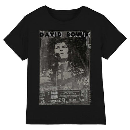Front - David Bowie Unisex Adult Ziggy T-Shirt