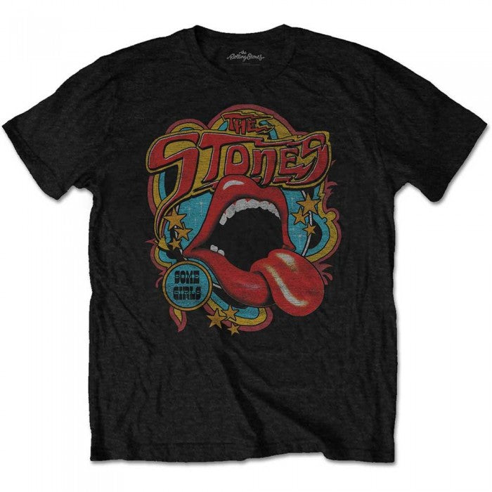 Front - The Rolling Stones Unisex Adult 70s Vibe T-Shirt