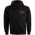 Front - AC/DC Unisex Adult Back Print Logo Full Zip Hoodie