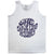 Front - The Rolling Stones Unisex Adult 70s Vintage Logo Vest Top