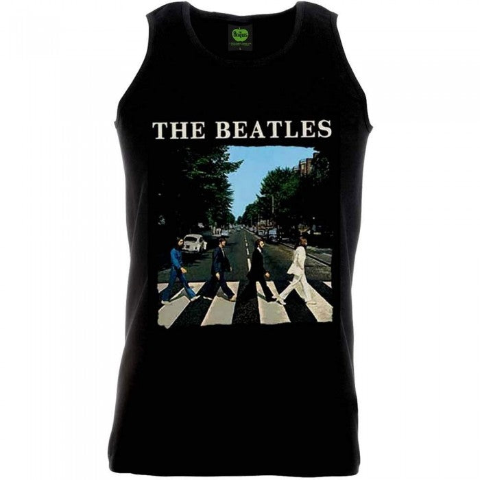 Front - The Beatles Unisex Adult Abbey Road Vest Top