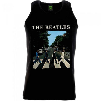 Front - The Beatles Unisex Adult Abbey Road Vest Top