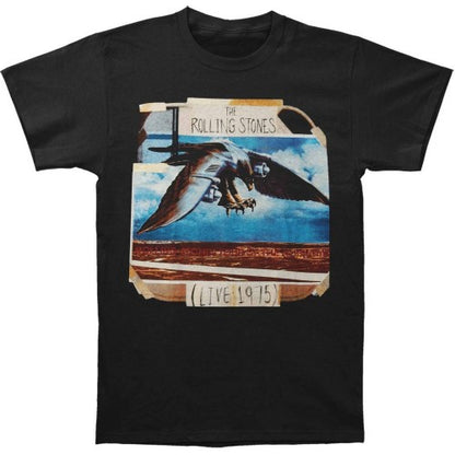 Front - The Rolling Stones Unisex Adult LA Friday Back Print T-Shirt