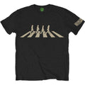 Front - The Beatles Unisex Adult Abbey Road Silhouette T-Shirt