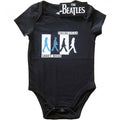 Front - The Beatles Baby Abbey Road Colours Crossing Babygrow