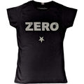 Front - Womens/Ladies Zero Distressed T-Shirt