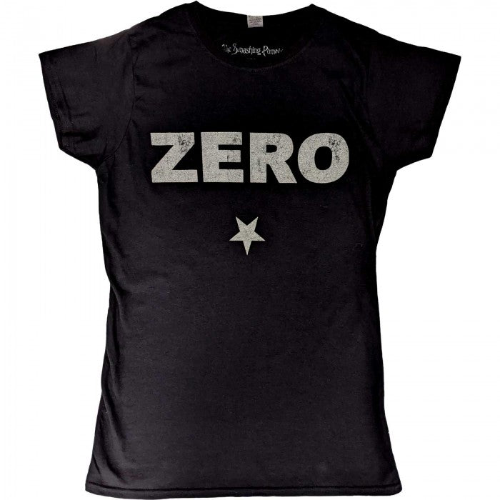 Front - The Smashing Pumpkins Womens/Ladies Zero Distressed T-Shirt