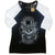 Front - Guns N Roses Womens/Ladies Faded Skull T-Shirt