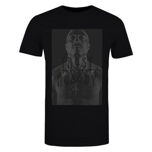 Front - Tupac Shakur Unisex Adult Trust Nobody T-Shirt