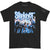 Front - Slipknot Unisex Adult Tattered & Torn Back Print 20th Anniversary T-Shirt