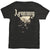 Front - Lemmy Unisex Adult Lived To Win Back Print T-Shirt