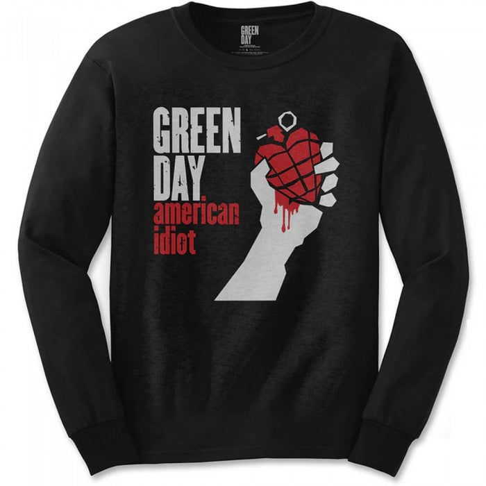 Front - Green Day Unisex Adult American Idiot Sweatshirt