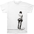 Front - The Doors Unisex Adult Solitary Back Print T-Shirt