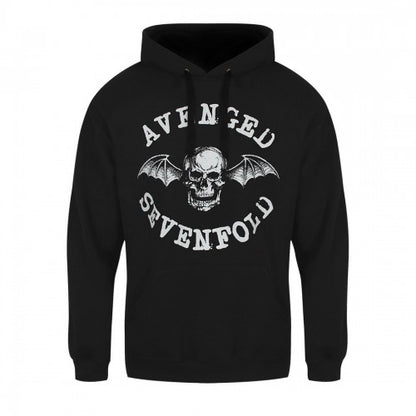 Front - Avenged Sevenfold Unisex Adult Logo Hoodie