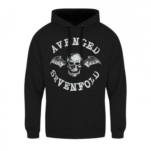 Front - Avenged Sevenfold Unisex Adult Logo Hoodie