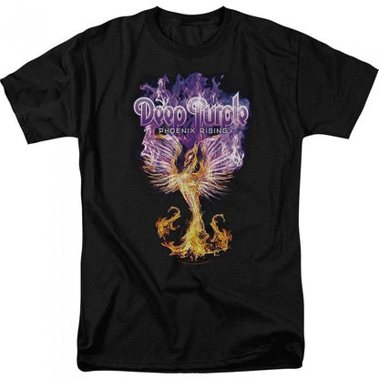 Front - Deep Purple Unisex Adult Phoenix Rising T-Shirt