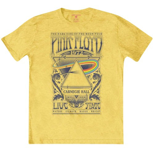 Front - Pink Floyd Childrens/Kids Carnegie Hall Poster T-Shirt