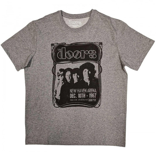 Front - The Doors Unisex Adult New Haven Arena Frame T-Shirt