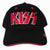 Front - Kiss Unisex Adult Logo Baseball Cap