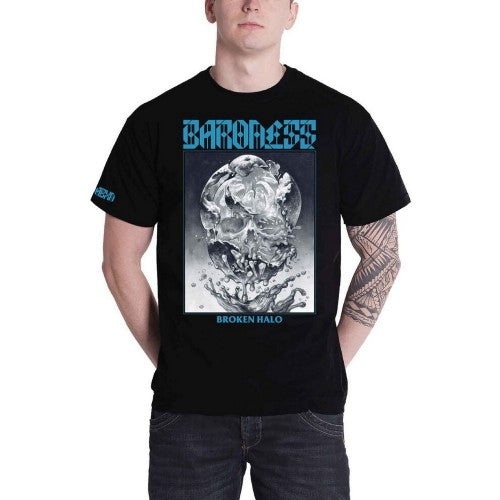 Front - Baroness Unisex Adult Broken Halo Cotton T-Shirt