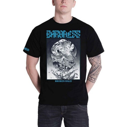 Front - Baroness Unisex Adult Broken Halo Cotton T-Shirt