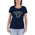 Front - Paul McCartney Womens/Ladies Wings Logo T-Shirt