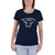 Front - Paul McCartney Womens/Ladies Wings Logo T-Shirt