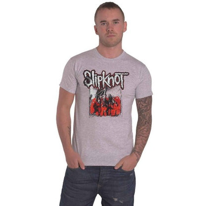 Front - Slipknot Unisex Adult Self Titled Back Print Cotton T-Shirt