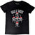 Front - Guns N Roses Unisex Adult Appetite Christmas T-Shirt