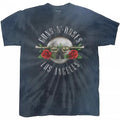 Front - Guns N Roses Unisex Adult Los Angeles Dip Dye T-Shirt