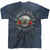 Front - Guns N Roses Unisex Adult Los Angeles Dip Dye T-Shirt