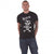 Front - Misfits Unisex Adult Skull And Crossbones Cotton T-Shirt