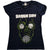 Front - Green Day Womens/Ladies Green Mask Cotton T-Shirt