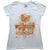 Front - Woodstock Womens/Ladies Splattered Cotton T-Shirt