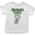 Front - Green Day Childrens/Kids Flower Pot Cotton T-Shirt