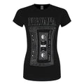 Front - Nirvana Womens/Ladies Come As You Are Tape Cotton T-Shirt