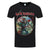 Front - Iron Maiden Unisex Adult Senjutsu Eddie Warrior Circle T-Shirt