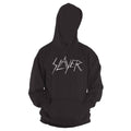 Front - Slayer Unisex Adult Scratch Logo Pullover Hoodie