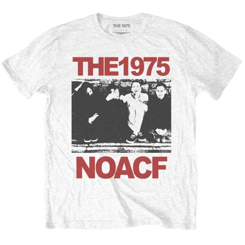 Front - The 1975 Unisex Adult NOACF Group Shot Cotton T-Shirt