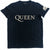 Front - Queen Unisex Adult Appliqué Logo T-Shirt