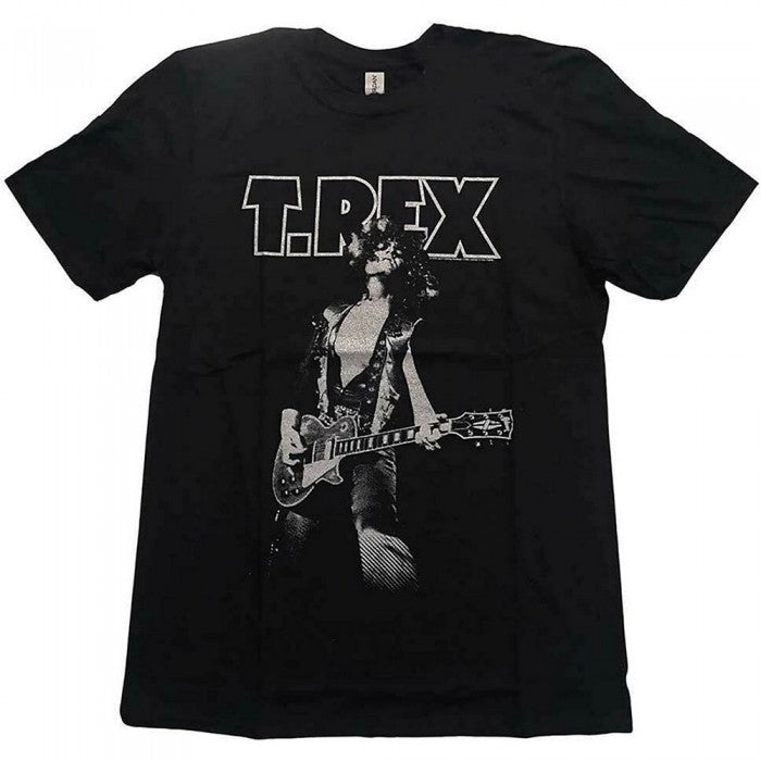 Front - T-Rex Unisex Adult Glam Cotton T-Shirt