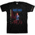 Front - David Bowie Unisex Adult Live In Paris Sleeve Print T-Shirt