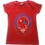 Front - Grateful Dead Womens/Ladies Space Cotton Logo T-Shirt