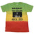 Front - Bob Marley Unisex Adult Montego Bay Dip Dye T-Shirt