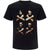 Front - Metallica Unisex Adult Birth Death Crossed Arms Cotton T-Shirt