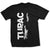 Front - Tupac Shakur Unisex Adult Side Photo Cotton T-Shirt