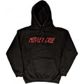 Front - Motley Crue Unisex Adult Distressed Logo Pullover Hoodie