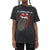 Front - The Rolling Stones Unisex Adult Leopard Tongue Acid Wash T-Shirt