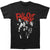 Front - Fall Out Boy Unisex Adult Punk Scratch T-Shirt
